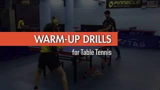 The Most Effective Warm-Up Drills for Table Tennis