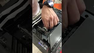 Installing MOST ADVANCED PC Processor for Gamers #shorts #pc #gamer #short