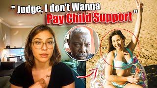 Gold Digger Files For Child Support, But Kids Live With Dad