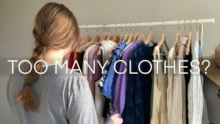 I have too many clothes - 75 Hard Style Challenge Update