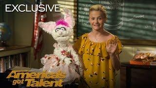 AGT's Talent University: Darci Lynne Teaches Ventriloquism - America's Got Talent 2018