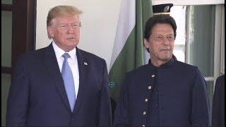 Trump welcomes Pakistani Prime Minister Imran Khan at White House | 4K Ultra HD