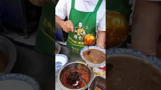 中國街頭小吃 牛肉胡辣湯 Chinese street food #西安美食 #傳統美食 #streetfood