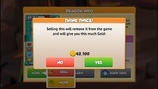 My mistake in selling Red Jaw Dragon - Dragon Mania Legends