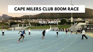 NIJEL AMOS 800m Race | 2022 in Cape Town