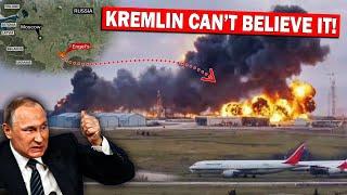 Putin in shock! Explosions at Russia's most important air base! Engels on fire!