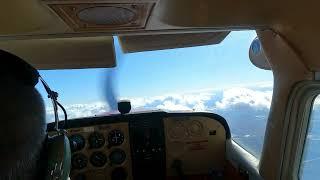 Cessna 172 IFR flight(no sound)from Lewis University airport(KLOT) to Mt. Vernon, IL(KMVN)