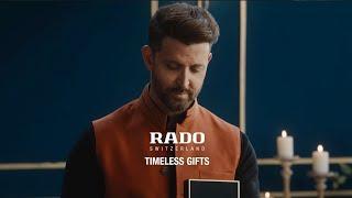 RADO Brand Ambassador Hrithik Roshan sharing his Wishes for India's Most Celebrated Moments