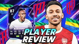 87 FLASHBACK AUBAMEYANG SBC PLAYER REVIEW | FC 25 Ultimate Team