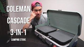 Coleman Cascade 3-in-1 Camping Stove [Unboxing]