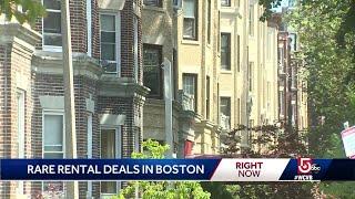 Pandemic creating rare deals in Boston rental market