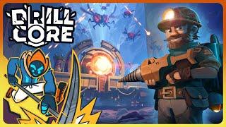 Top-Tier Tower Defense & Mining Crew Roguelite! - Drill Core