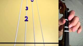 Learn Frère Jacques on Violin - How to Play Tutorial