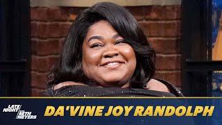 Da'Vine Joy Randolph Had to Practice Smoking to Prepare for The Holdovers