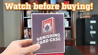 Vanishing Card Case by Nicholas Lawrence - Review