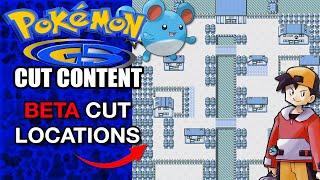 The Beta Maps of Pokemon Gold and Silver PART 1 | Pokemon Cut Content