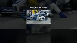 Worst F1 Pit Stops PT1 #f1 #f1shorts #maxverstappen