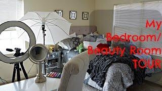 My Bedroom / Beauty Room TOUR! | Julia Salvia