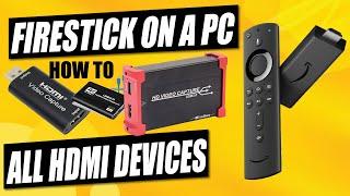 How to turn your Laptop/PC into a Firestick - XBox  -  PS4 DVR