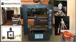 Monoprice Maker Select Plus 3D Printer | Unboxing & Assembly Setup