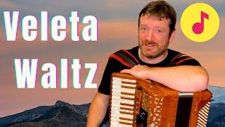 Veleta Waltz -  Vignoni piano accordion waltz, English music from a Scottish accordionist.