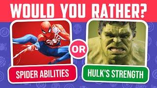 Would You Rather - Superhero Edition | Hardest Choices Ever