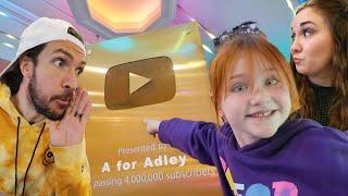 4,000,000 FRiENDS   Surprise Best Day Ever playing Adley is the Boss at the Spacestation A MOViE