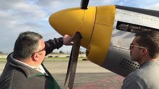 Titan T-51 LS3 V8 engine oil and propeller checks