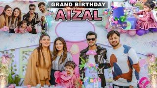 AIZAL KI GRAND BIRTHDAY CELEBRATION |Uncle Ny Areeb Ki Bisti Ker De |Sab Ka Pink Gari Py Reaction🩷