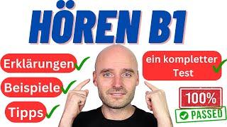 B1 Hörverstehen | So bestehst du den Test! 