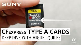 CFexpress Type A Card Full Overview with Miguel Quiles