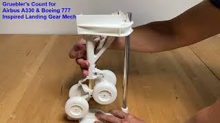 GRUEBLER'S COUNT FOR AIRBUS A330 & BOEING 777 INSPIRED LANDING GEAR MECH 3-6-23