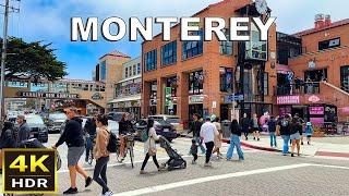 [4K HDR] Monterey, California Walking Tour | 2023