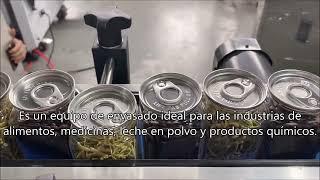 máquina de sellado de latas de plástico cuadradas con lavado de nitrógeno,Máquina selladora automáti