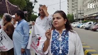 Pakistan's salaried group continues to protest against high income tax rates