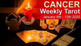 CANCER WEEKLY TAROT READING "SOMEONE MAKES YOU AN OFFER!" January 6th-12th 2025 #weeklytarotreading