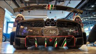 Pagani Huayra BC vs Pagani Huayra Roadster Tempesta at Prestige Imports Miami