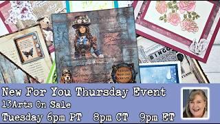 New for You Thursday Event featuring a new company!  We welcome 13Arts with exclusive bundles 4 You