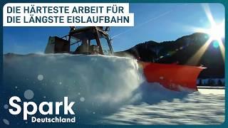 Mega-Projekt: Die größte Natureisbahn der Welt! | Weißensee-Doku | Spark Deutschland