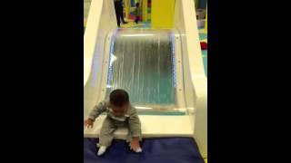 Enjoying the slide