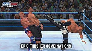 BEST Finisher Combinations of WWE Smackdown VS Raw 2006