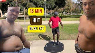 13 Minute Standing HIIT Workout | Full-Body Fat Burn & Cardio Boost