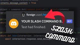 How to create a Basic Discord Slash Command bot with Nextcord.py - Easy tutorial!