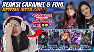 Reaksi Funi & Caramel Ketemu Meta Ciki !! “Kok Masih Ada Yang Main Johnson Di Dunia Ini Yaa”