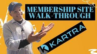 Walk-Through Of Kartra Membership Site