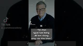 10 CÂU NÓI HAY NHẤT CỦA BILL GATES | Danh Ngôn Cuộc Sống