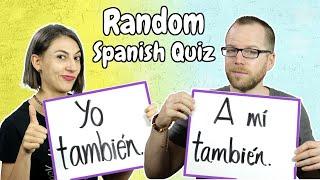 "Yo también" or "A mí también"? | También vs. Tampoco