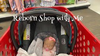 Reborn shop with me! Shopping with reborn Whitney.