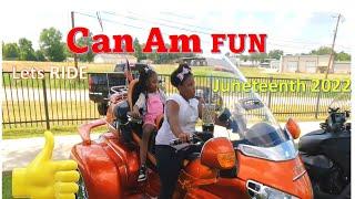 Can Am Ryker fun | Juneteenth Fun **Vlog