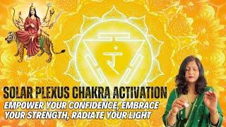 Transform Your Energy: Solar Plexus Chakra Healing with Reiki for Navratri Meditation English